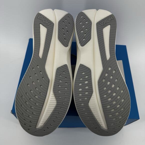 HOKA Mach 6 Running Shoes Stardust Alabaster Mens Size 10.5